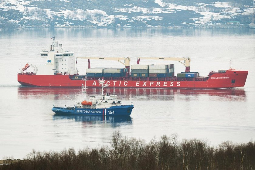 Танкер Норильский никель