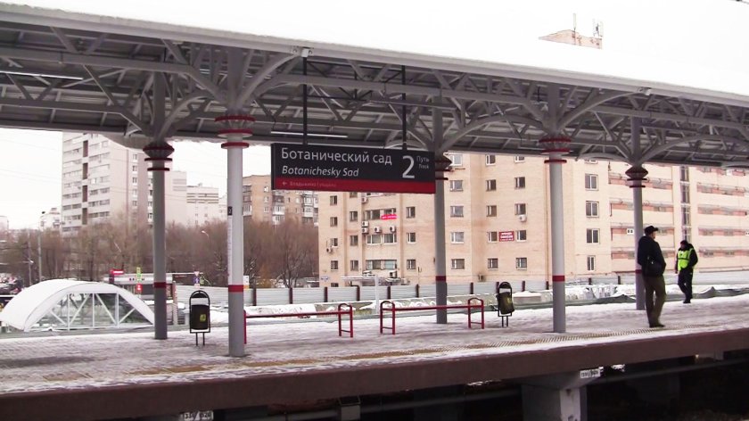 Станция Ботанический сад МЦК