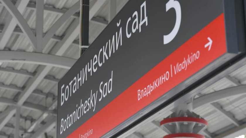 Станция Ботанический сад МЦК