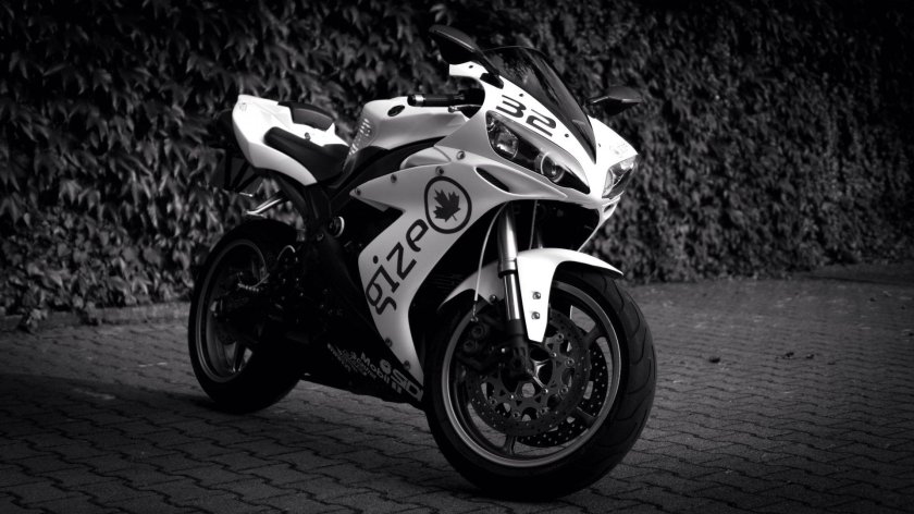 Yamaha r1 White