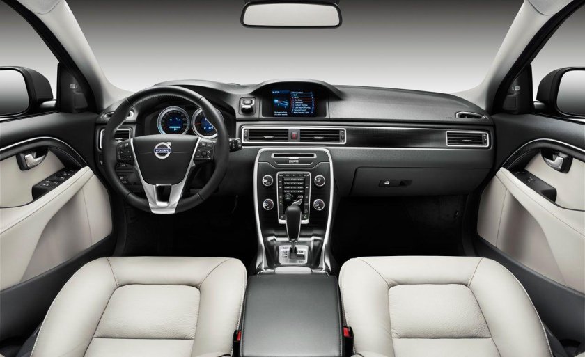 Volvo s80 interior 2012