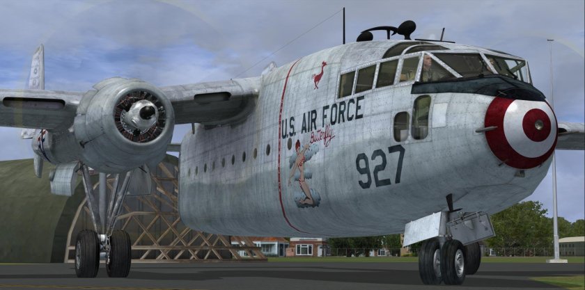 Fairchild c-119g Flying Boxcar
