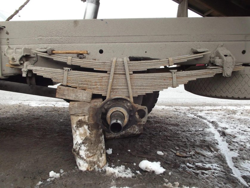 Рессора ЗИЛ 130 задняя