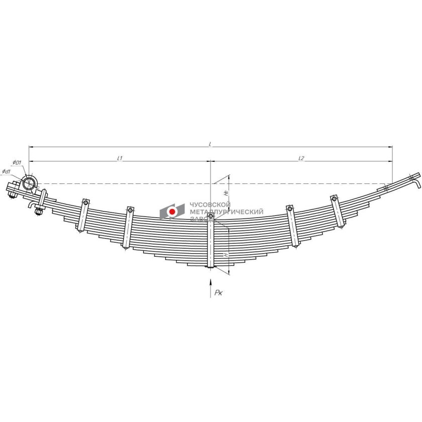 Рессоры ЗИЛ 130