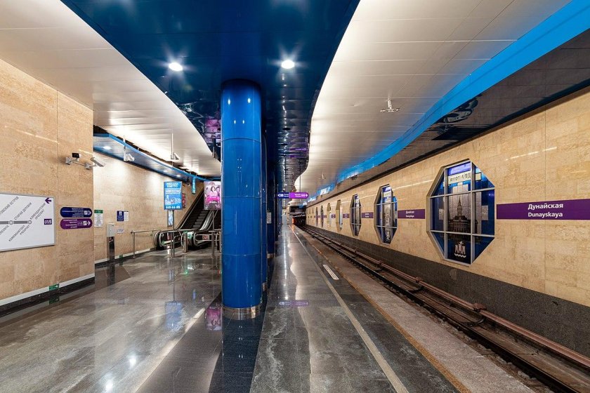 Петербургский метрополитен Дунайская