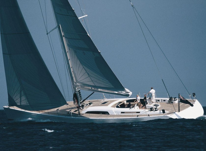 Яхта парусная x95