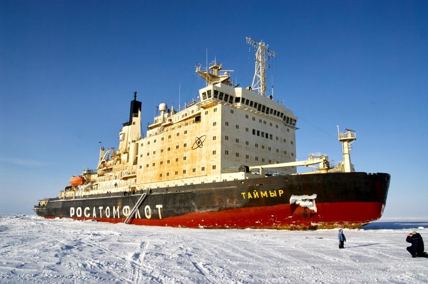Вайгач атомный ледокол