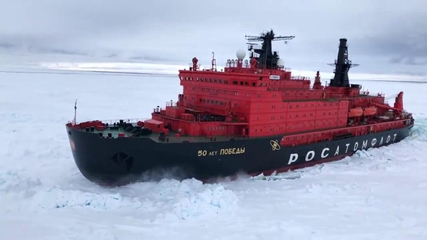Ямал атомный ледокол