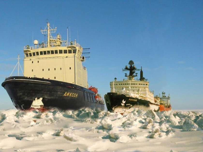 Ледокол Диксон Архангельск