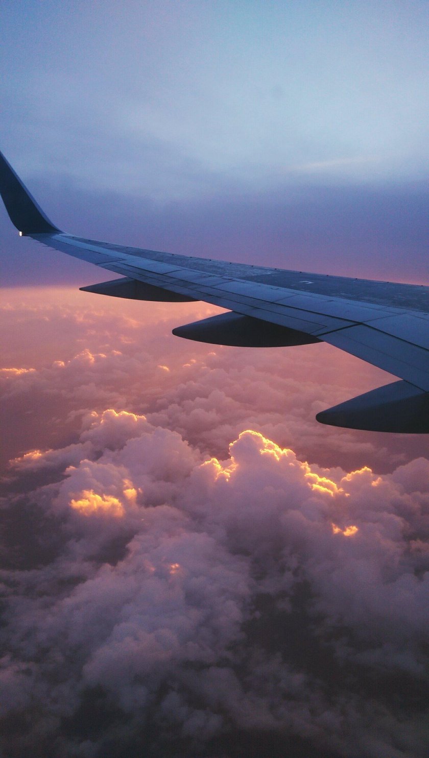 Самолет в небе