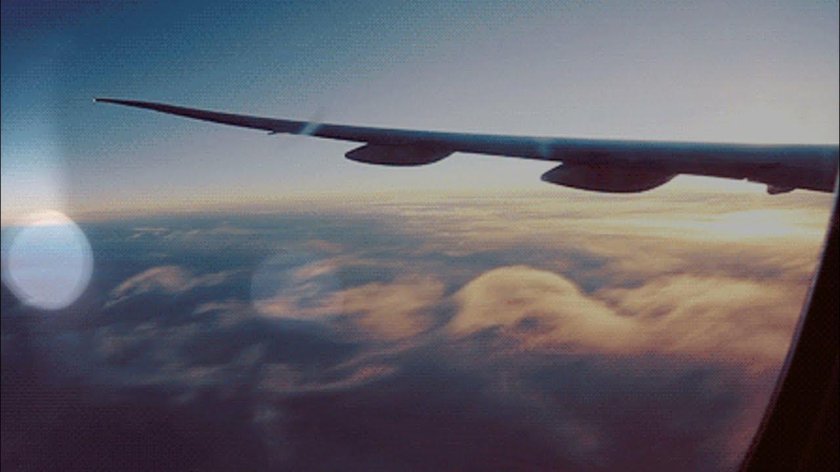 Вид из самолета