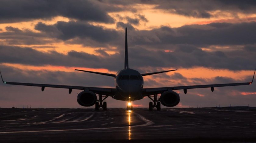 Боинг 777 взлет