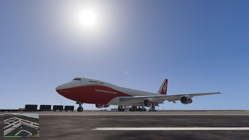 Боинг 747-8 в гта 5