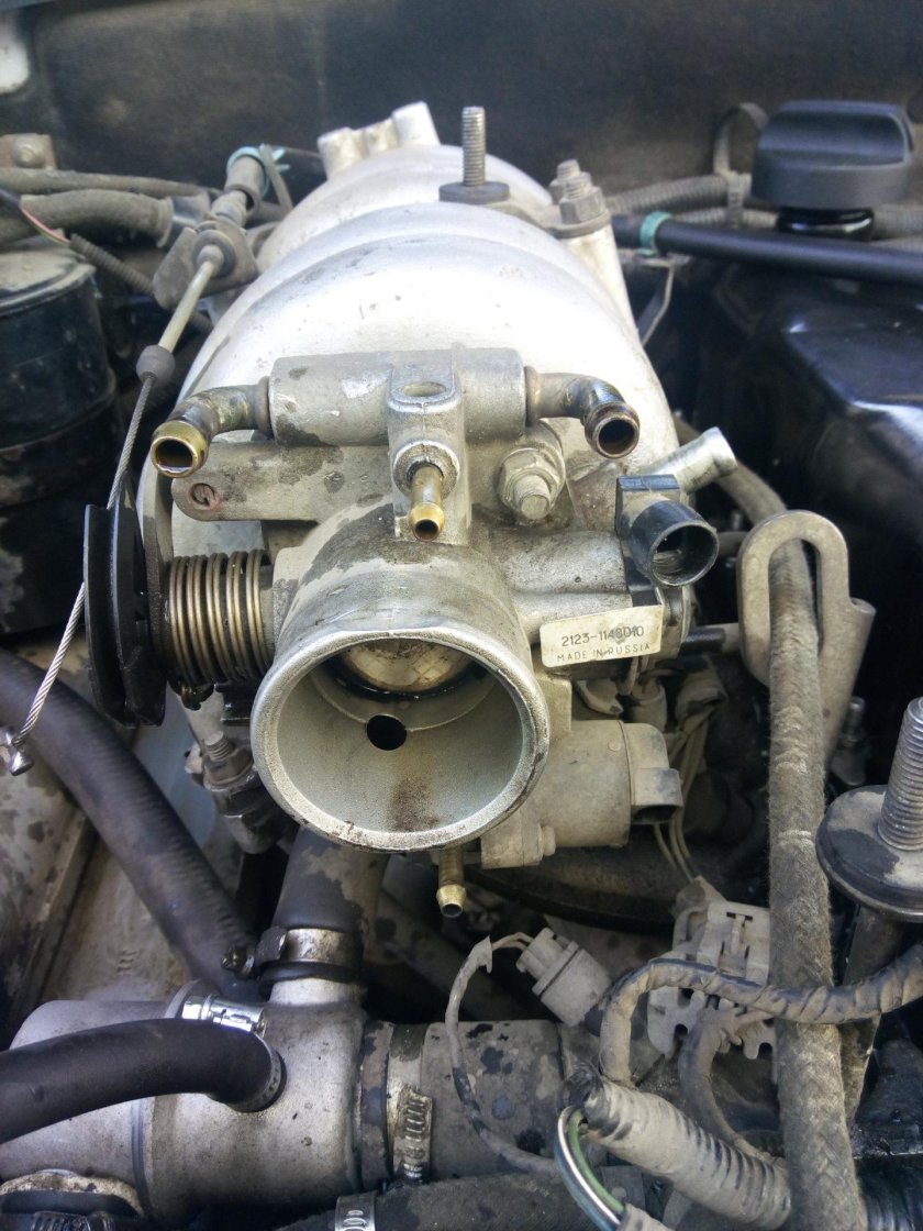 Дроссельная заслонка Нива Шевроле