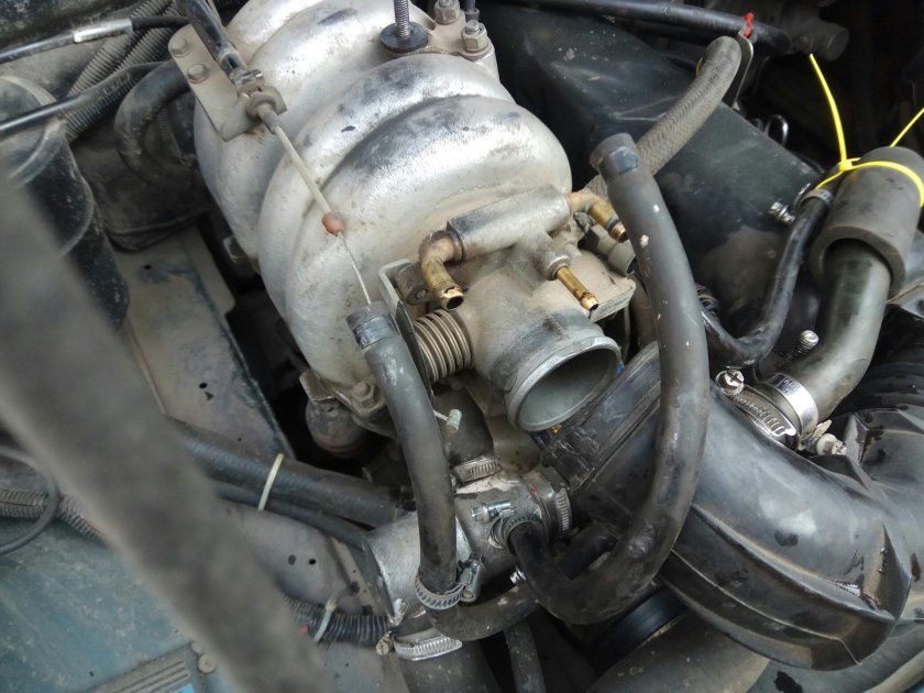 Подогрев дроссельной заслонки Нива 21214