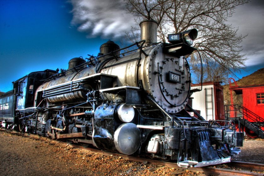Старый паровоз