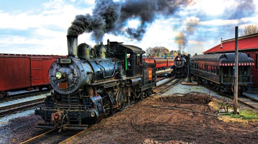 Парового Локомотива “Steam Wagon”