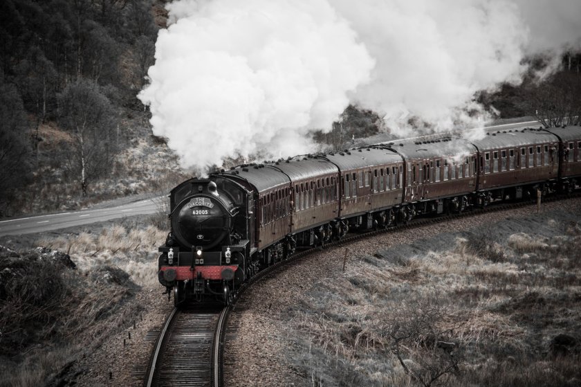 Старый поезд