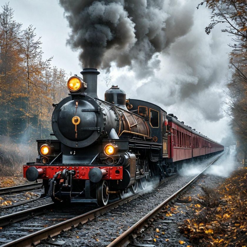 Поезд паровоз