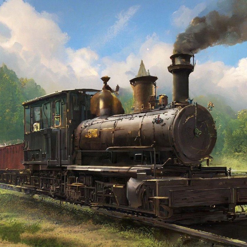 Старинные поезда