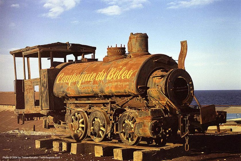 Старый поезд