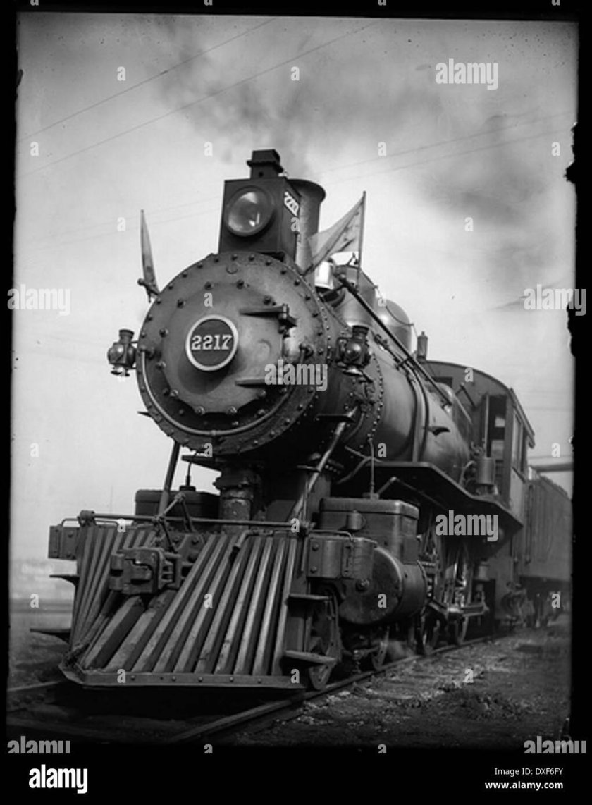 Паровоз 1900 года