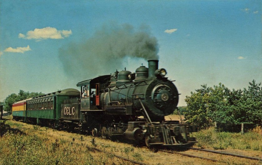 Старый поезд