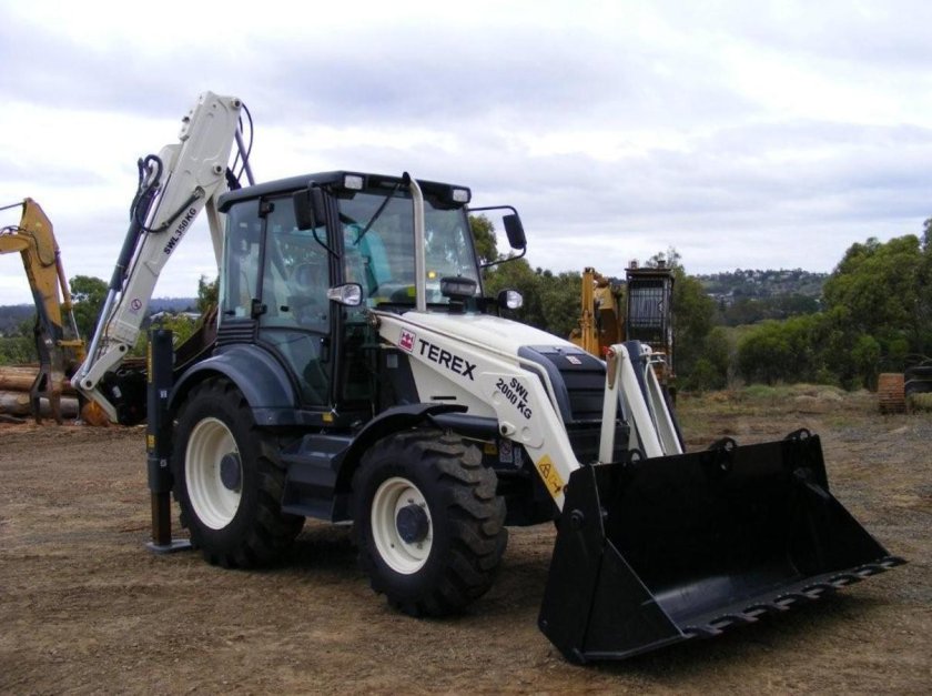 Экскаватор-погрузчик Terex 860