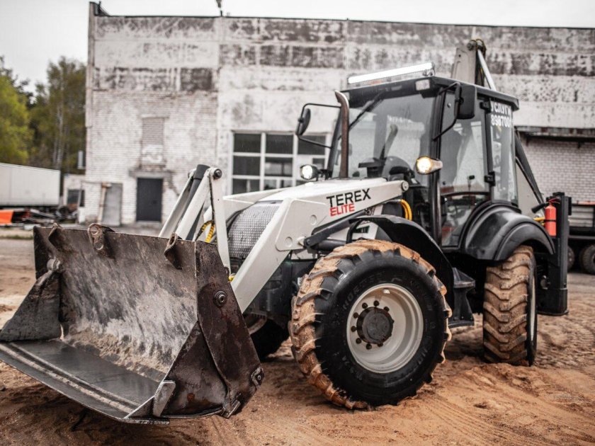 Экскаватор-погрузчик terex 970