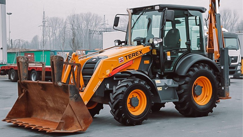 Экскаватор-погрузчик Терекс 860