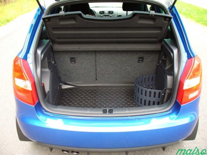 Skoda Fabia 2 багажник
