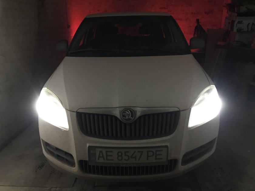 Лампочки Шкода Фабия 2