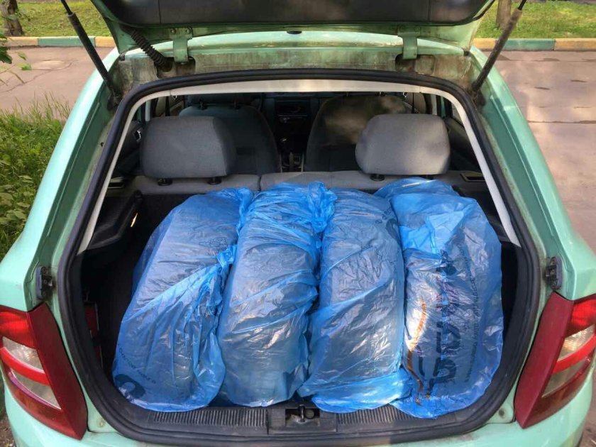 Skoda Fabia багажник