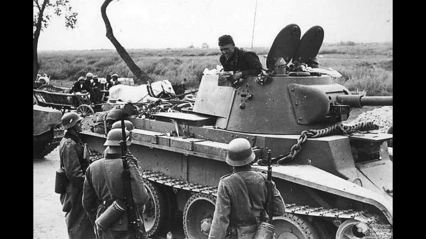 Немецкие танки в Польше 1939