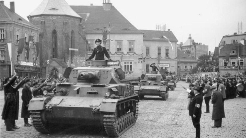 Германия танковый парад 1938