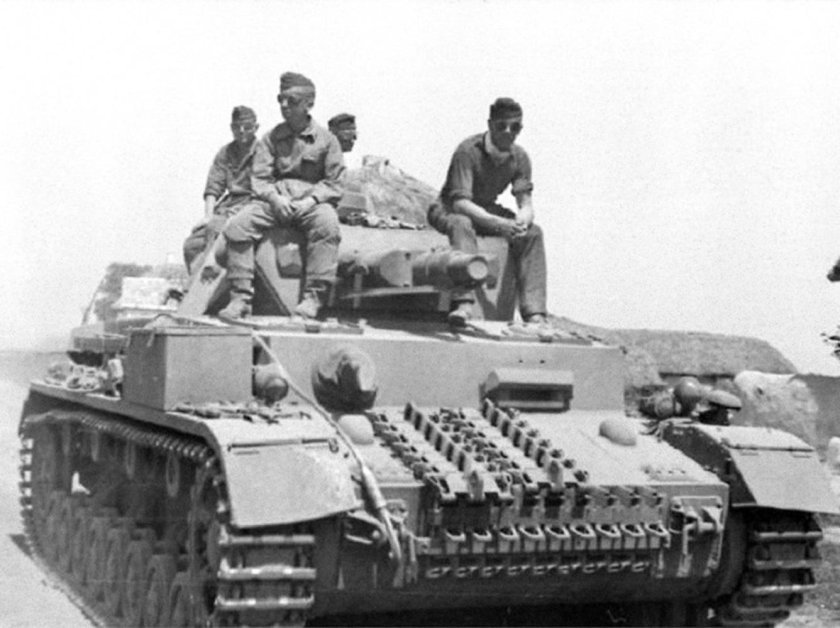 Немецкие танки в Сталинграде