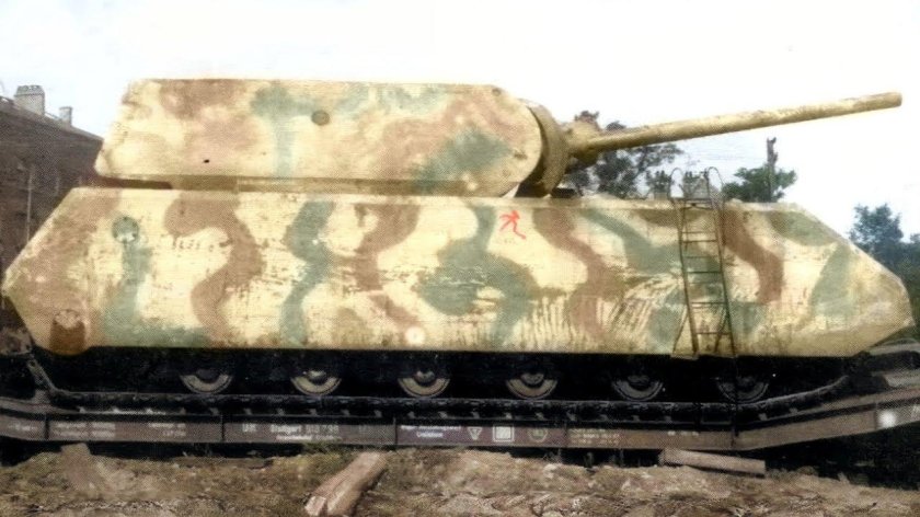 Немецкий сверхтяжелый танк Маус