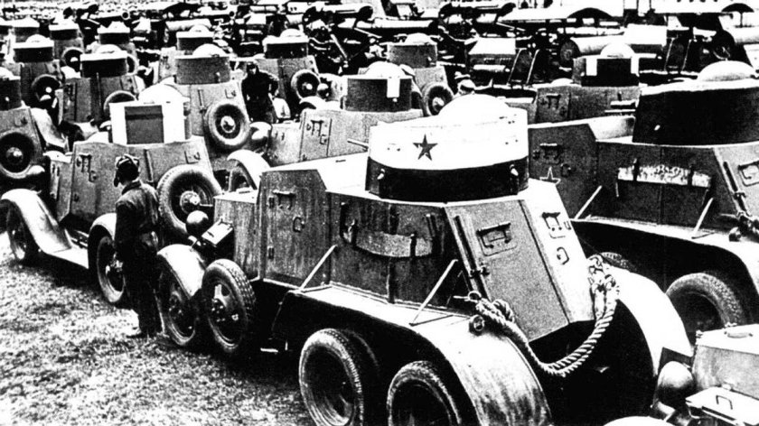 Бронеавтомобили красной армии 1918-1945 г.г
