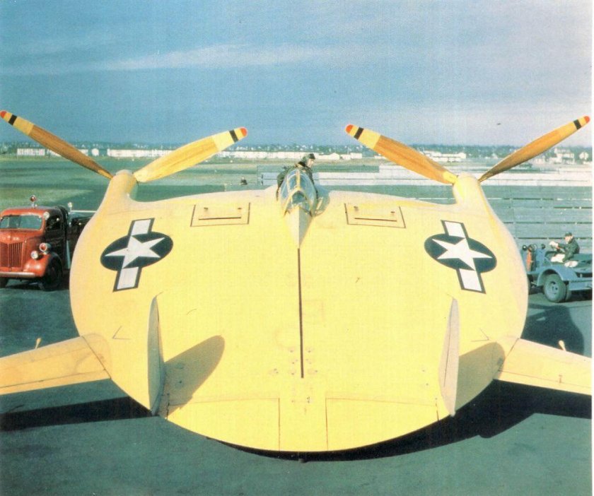 Летающий блин Vought v-173