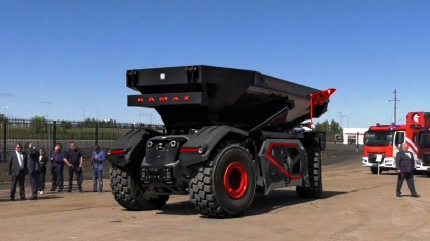 Камаз юпитер беспилотный самосвал
