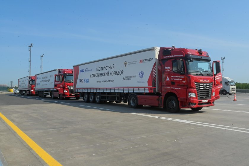 Беспилотный грузовик КАМАЗ