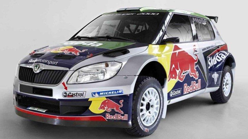 Раллийная Skoda Fabia