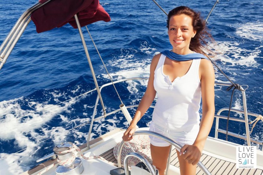 Штурвал яхты