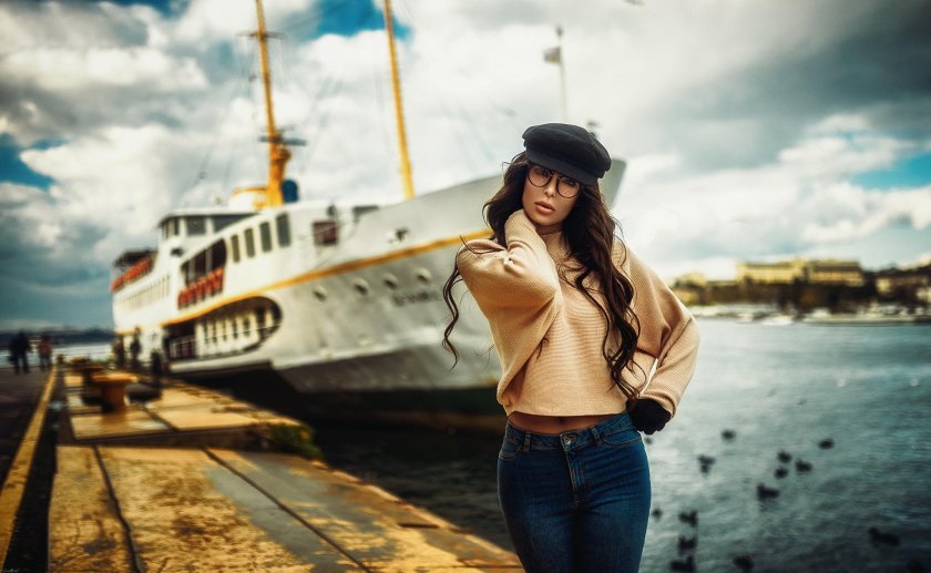 Фотосессия на корабле