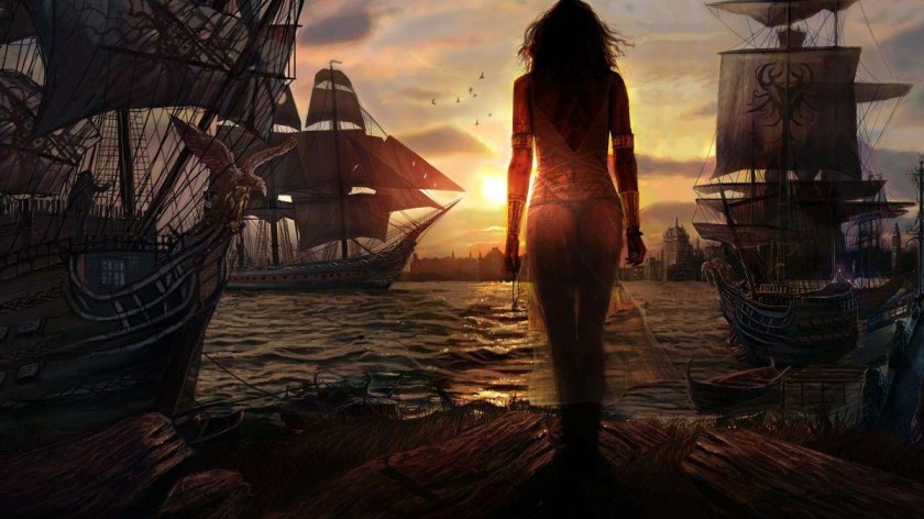 Пиратский корабль