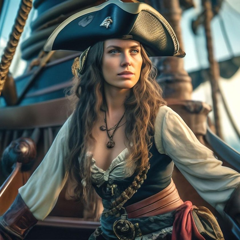 Пиратка из пиратов карибского моря
