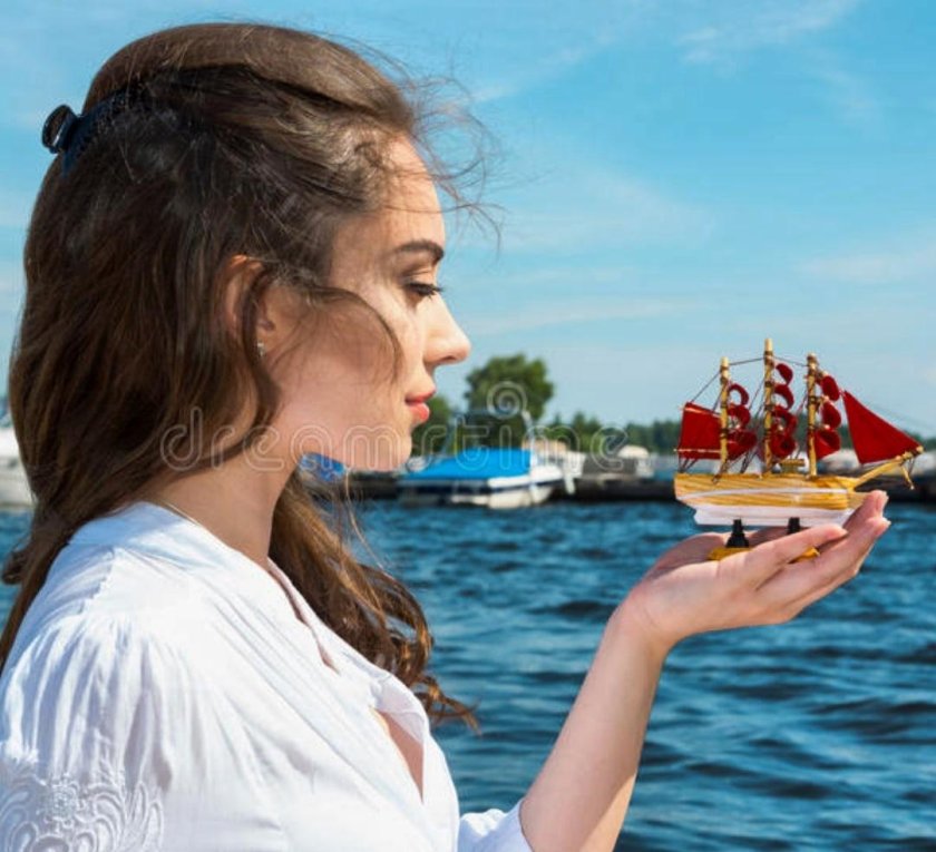 Алые паруса море Ассоль