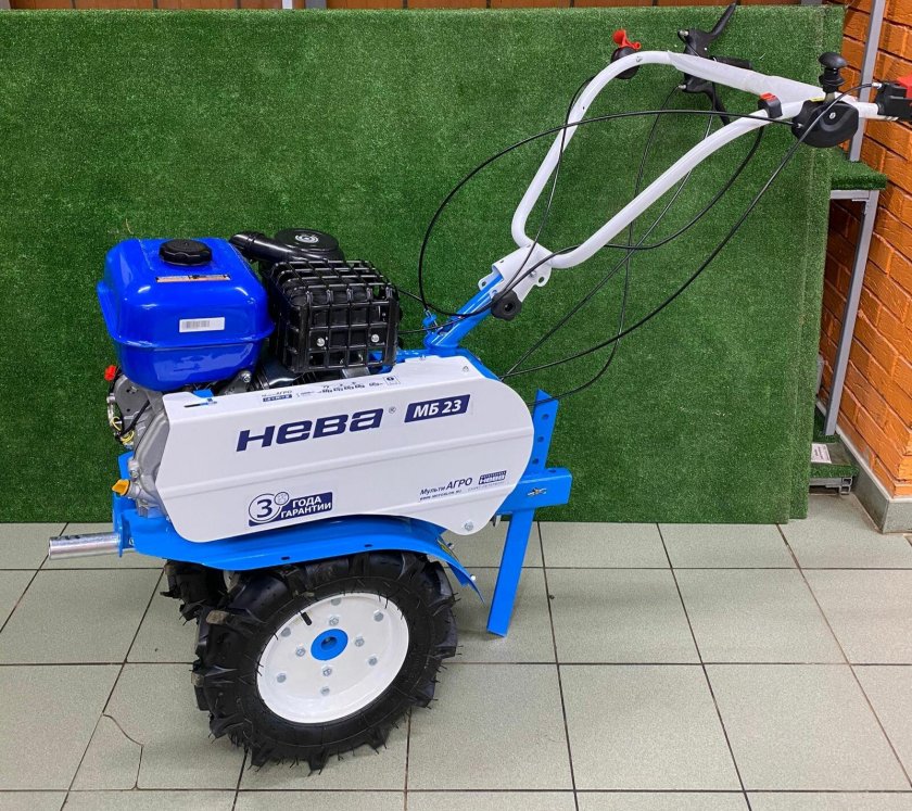 Мотоблок нева мб-23-zs (gb270)