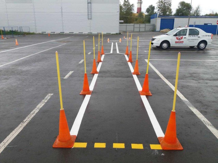 Площадка для вождения