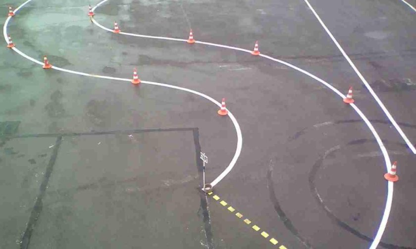 Змейка экзамен ГИБДД